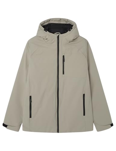 Veste homme de style parka con capucha Springfield Kiw outdoor décontractée