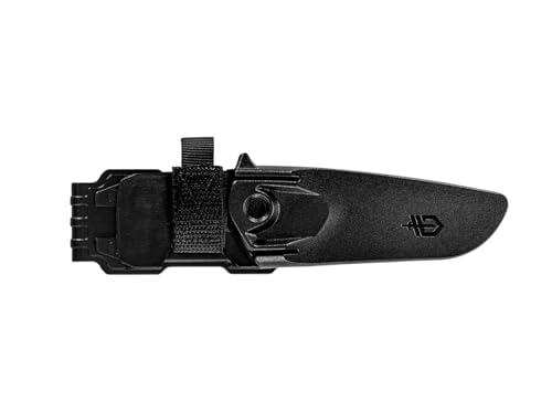 Image of Gerber Gear Principle - Fixed-Blade Survival Knife for Hunting, Camping & More - Features Firestriking Spine & Triple Mounting Sheath - Made in USA - Black