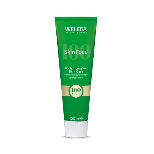 Weleda - Skin Food Original, Crema Reparadora, Pieles Secas, Agrietadas o Dañadas, Nutre y Repara, Aceites Vegetales, Pensamiento Silvestre, Manzanilla y Caléndula - 100 ml