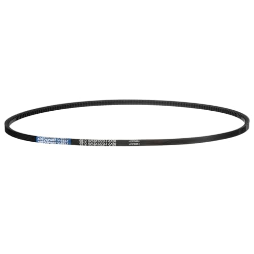 Image of AX50 Belt, Raw Edge Cogged Industrial Rubber EPDM V-Belt, Pack of 1