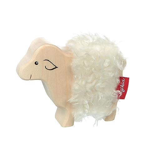 Mouton en bois tendre figurine pour éveiller l'imaginaire