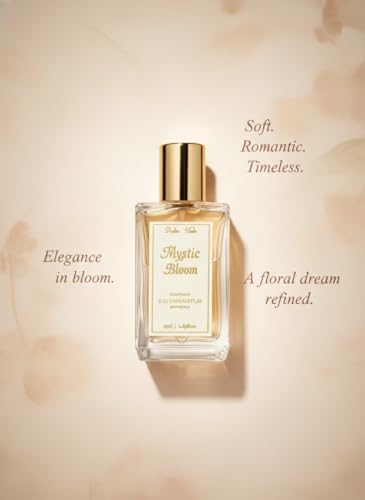 Image of Mystic Bloom Eau de Parfum | Long Lasting Floral Citrus Perfume with Peony, Rose & Sandalwood | Luxury Unisex EDP, 25ml