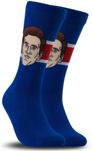 High & Fresh Major League Socks - NHL NEW YORK RANGERS - Hockey Socks for Men & Women, Gifts for All Occasions, Size 7-13 - Image 3