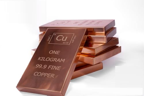 Image of Pure Copper Bar 1 Kg | 99.9% High Purity Solid Copper Bar (1)