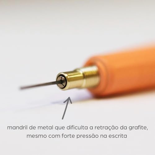 Pentel Lapiseira P200 Cores Tradicionais Japonesas 0.9mm Kuwazomê Bege + 1 Grafite SM/P209-JYM