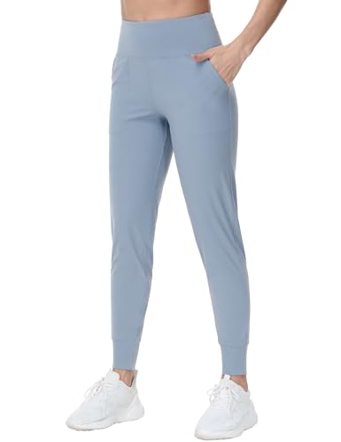 Image of Dragon Fit Joggers for Women with Pockets,High Waist Workout Yoga Tapered Sweatpants Women's Lounge Pants