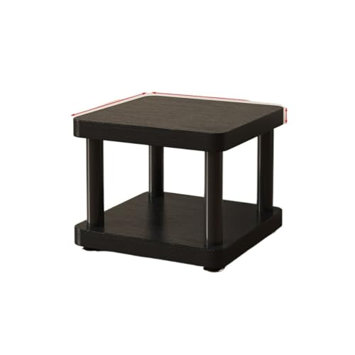 Sexybala スピーカースタンド 無垢材 音響台 高耐荷重 滑り止め 安定性 スピーカー台 20cm高さ オーディオラック 強化構造 防振 吸音 木製デザイン 5サイズ選択可 (38*33*20cm)