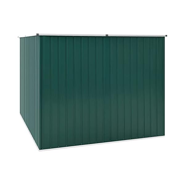 Beyamis Gerätehaus Grün 195x198x159 cm Verzinkter Stahl – Bild 8