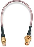 WURTH ELEKTRONIK RG178 Koaxialkabel konfektioniert, 50 ?, 152.4mm, MCX/MCX, Aussen ø 1.8mm