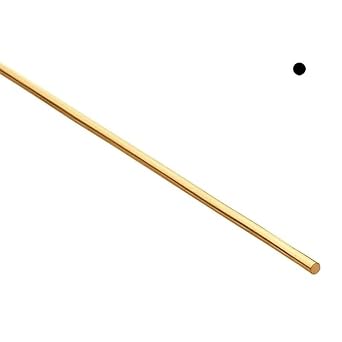 Pure 24 K Yellow Gold, Round Wire, 26 Gauge, 6 Inches