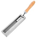 PHENOFICE Gusseisen Metallgussform mit Silberschmelzschlitz und Goldschmelzschlitz Raffinierte Gießform aus Eisen und Holz für Schmuckherstellung und Barrenform