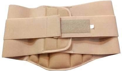 MEDTRIX Premium Lower Back Brace Support/Lumbar Support Waist belt for Back Pain Relief-Compression Belt with dual Adjustable Straps for Men and Women Beige (XXL)-picture-25