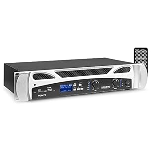 Powerful dual-channel amplifier offering 2x150W at 4 Ohms, ideal for DJs, bands or commercial PA setups, delivering clear stereo audio for studios, live events, gigs, and entertainment venues. Seamlessly stream audio from your smartphone or tablet vi...