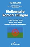 Dictionnaire Romani Trilingue: Anglais - Français - Romani