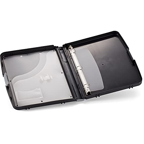 Officemate Ringbinder Clipboard Storage Box, Charcoal (83309), 13" X 10.8" X 2" #TOP2