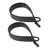 Gatuida 2 pièces Sangles de Fixation Réglables pour Porte-vélo de Toit Sangles Élastiques Caoutchouc Protection Antichoc pour Vélo de Montagne et Route Installation Facile Lot