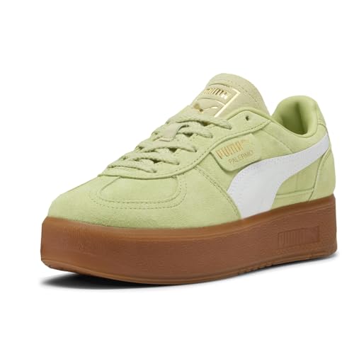 PUMA Womens Palermo Elevata Platform Sneakers Shoes Casual - Green2