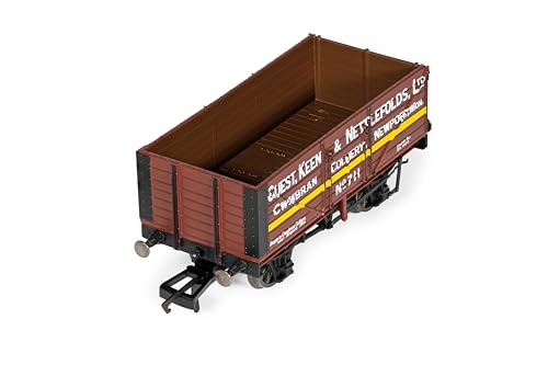 Hornby R60296 Guest Keen & Nettlefolds 7 Plank Wagon No711, Brown, 87.48 cubic centimeters - Image 3