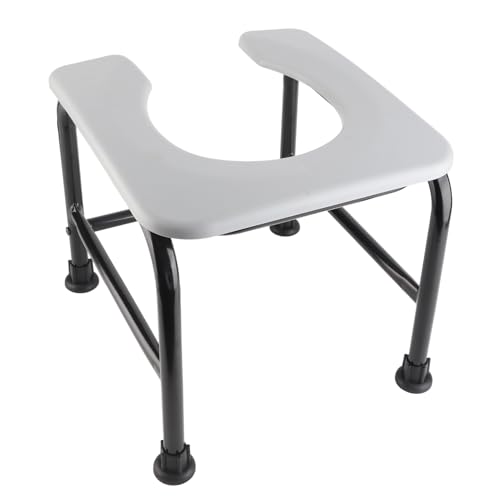 Chaise de commode portative durable en acier inoxydable amélioré