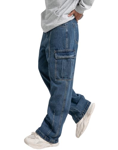 FantasyGears Cargo Denim Jeans