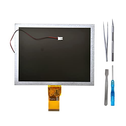JayTong LCD Display for TM080SDH01 8 inch 800×600 LCD Screen Module Replacement with Tools