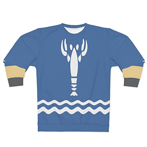 Islander Link Tunic from the Waker of Winds Lobster Long sleeve Unisex Sweatshirt