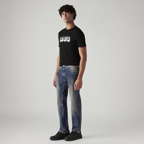 Image of Levi's Men's 505 Straight Fit Mid Rise Jeans