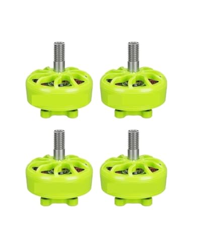 5インチフリースタイルドローン用SZ2306 V2モーター4個、1750KV/1950KV/2450KV、SZ5145プロペラ4個付き(4pcs 1750KV Green)