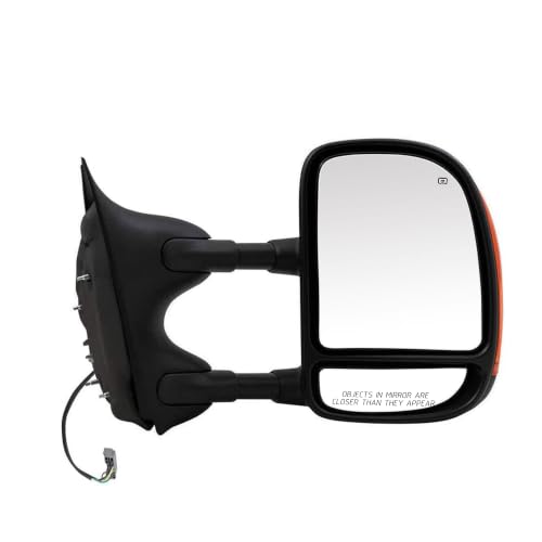 Partsflow Power Heated Signal Side View Mirror For Ford F-250 F-350 F-450