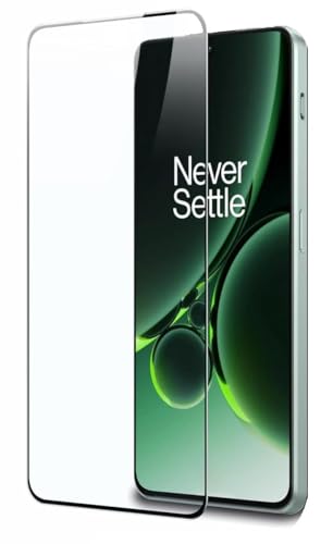 Image of DD SON Military-Grade Gorilla Tempered Glass for OnePlus Nord CE4 (Black) 9H Hardness, Edge-to-Edge Full Coverage, Anti-Scratch, Bubble-Free, Ultra Clear HD Glass, Oleophobic Coating, Face ID Compatible