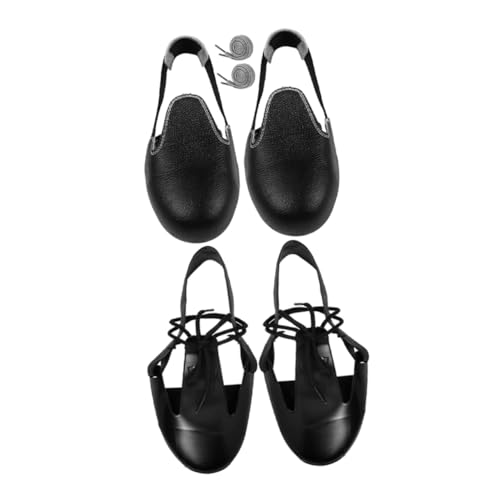 Couvre-chaussures de sécurité cuir embout acier protection travail