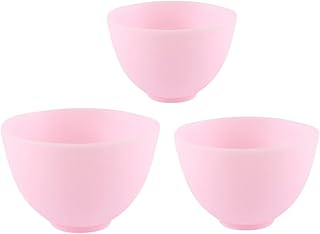 Beaupretty 6 Peças Tigela De Máscara Tigela De Mistura De Creme Facial Tigela De Mistura De Máscara Facial Tigela De Lama Facial Copos De Medição De Líquidos De Gelatina Mini