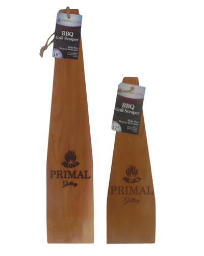PRIMAL GRILLING Cedar Scraper Set