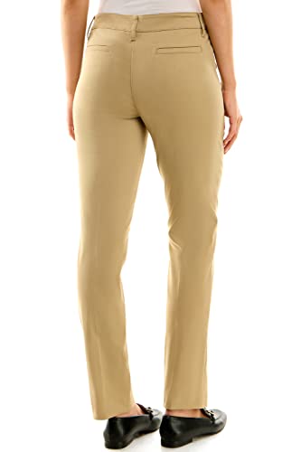 Image of Zac & Rachel Women's Millennium Fabric Pant - Perfectly Designed Woven Stretch Combination That Makes for The Most Flattering