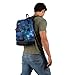 JanSport Cross Town Plus Backpack - Large Main Compartment, Side Water Bottle Pocket, 15-Inch Padded Laptop Sleeve - Cyberspace Galaxy