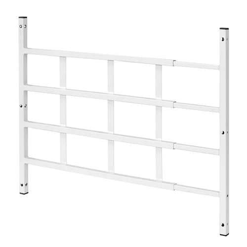 Segal S 4764 Fixed Window Guard Adjustable Child Safety Window Guard Prevents Accidental Falls Tamper Resistant Screws Included Non-Egress White 23-1/2 to 38 In. W x 21-1/4 In. H (Single Pack)