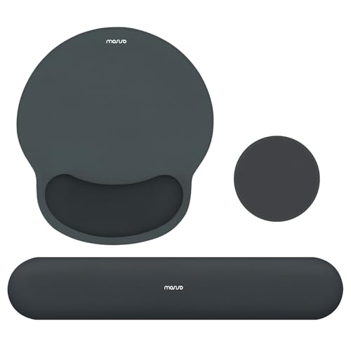MOSISO Ergonomic Wrist Rest for Mouse and Keyboard