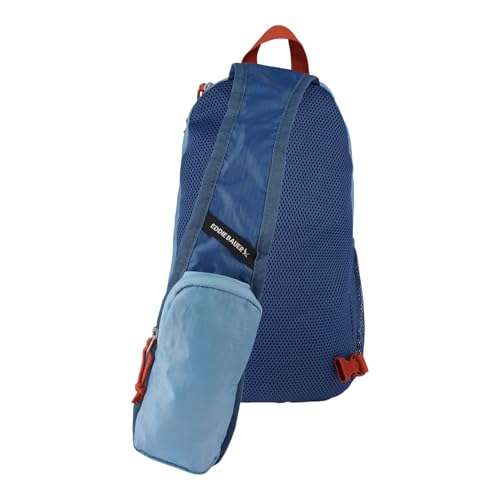 Image of Eddie Bauer Stowaway Packable Sling Bag | Foldable | Travel | Outdoor | Lightweight | Compact | Everyday Carry | Ripstop Nylon | 10L - Coast Blue
