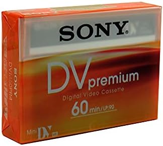 Sony DVM60PRL Premium Mini Digital Video Cassette Tape