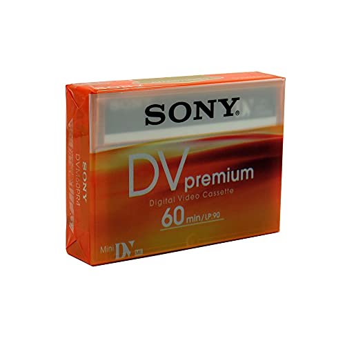 Sony DVM60PRL Premium Mini Digital Video Cassette Tape by Sony - Used condition - US$11.10