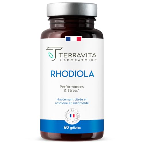 RHODIOLA ROSEA | 1600 mg (Extrait 8:1) | 2 Mois de Cure | Titré e...