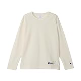 [チャンピオン] 長袖Tシャツ キッズ 長袖 丸首 綿100% スクリプトロゴ ロングスリーブTシャツ ベーシック CK-A401-034-110