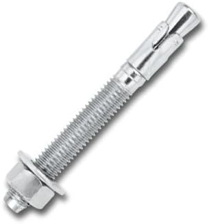 1-1/4" x 9", Powers Power-Stud+ SD1 Strength Design Wedge Expansion Anchors, Carbon Steel Zinc Plated, 5/Bx