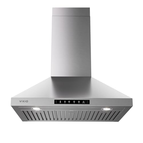 Wall Mount 36 Inch Range Hood 900 CFM, Ductless/Ducted Convertible