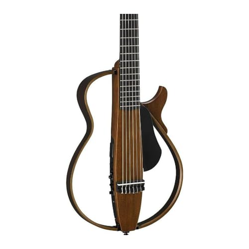 Image of Yamaha SLG200N NT Nylon String Silent Guitar with Hard Gig Bag, Natural