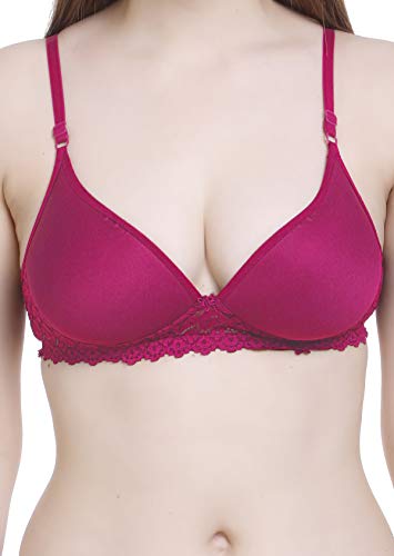 Image of FIMS - Fashion is my style Women Lace Padded Bra Lightly Pad Full Coverage