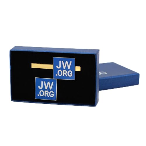JW.org Square Necktie Clip and Lapel Pin Set – Elegant Ministry Accessories, Ideal Gift for Meetings and Conventions JW.org Square Necktie Clip and Lapel Pin Set – Elegant Ministry Accessories, Ideal Gift for Meetings and Conventions