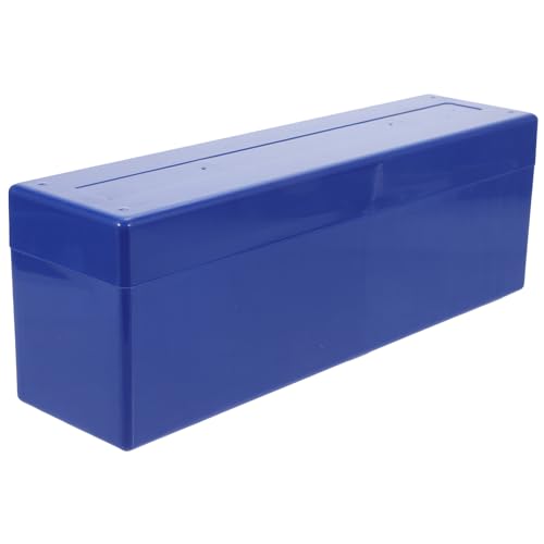 Caja plástica para monedas con ranuras, organizador transparente