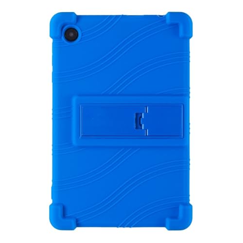 Coque Galaxy Tab A 8.0 2019 SM-T295 rigide anti-rayure silicone bleu
