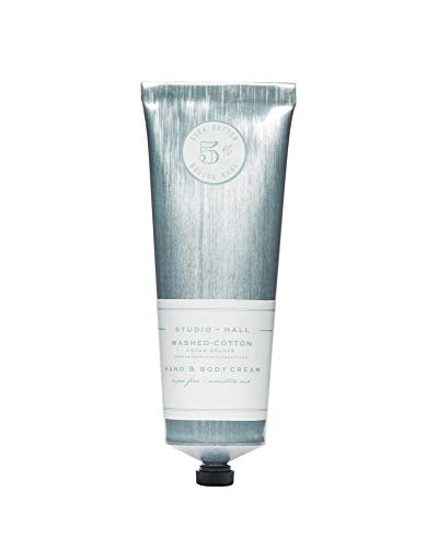 K. Hall Designs Shea Butter Hand & Body Cream - Washed Cotton 3.4oz (100.5ml)